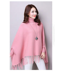 Winter’s Fashionable Attractive Plain Fleece Poncho For Women Winter Poncho For Girls